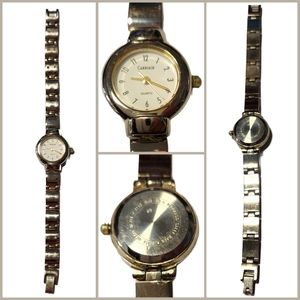 Ladies Carriage Silver Tone Watch